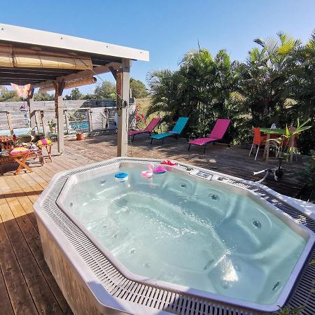 Bungalow La Perle - Jacuzzi - Piscine Saint-Francois  Buitenkant foto