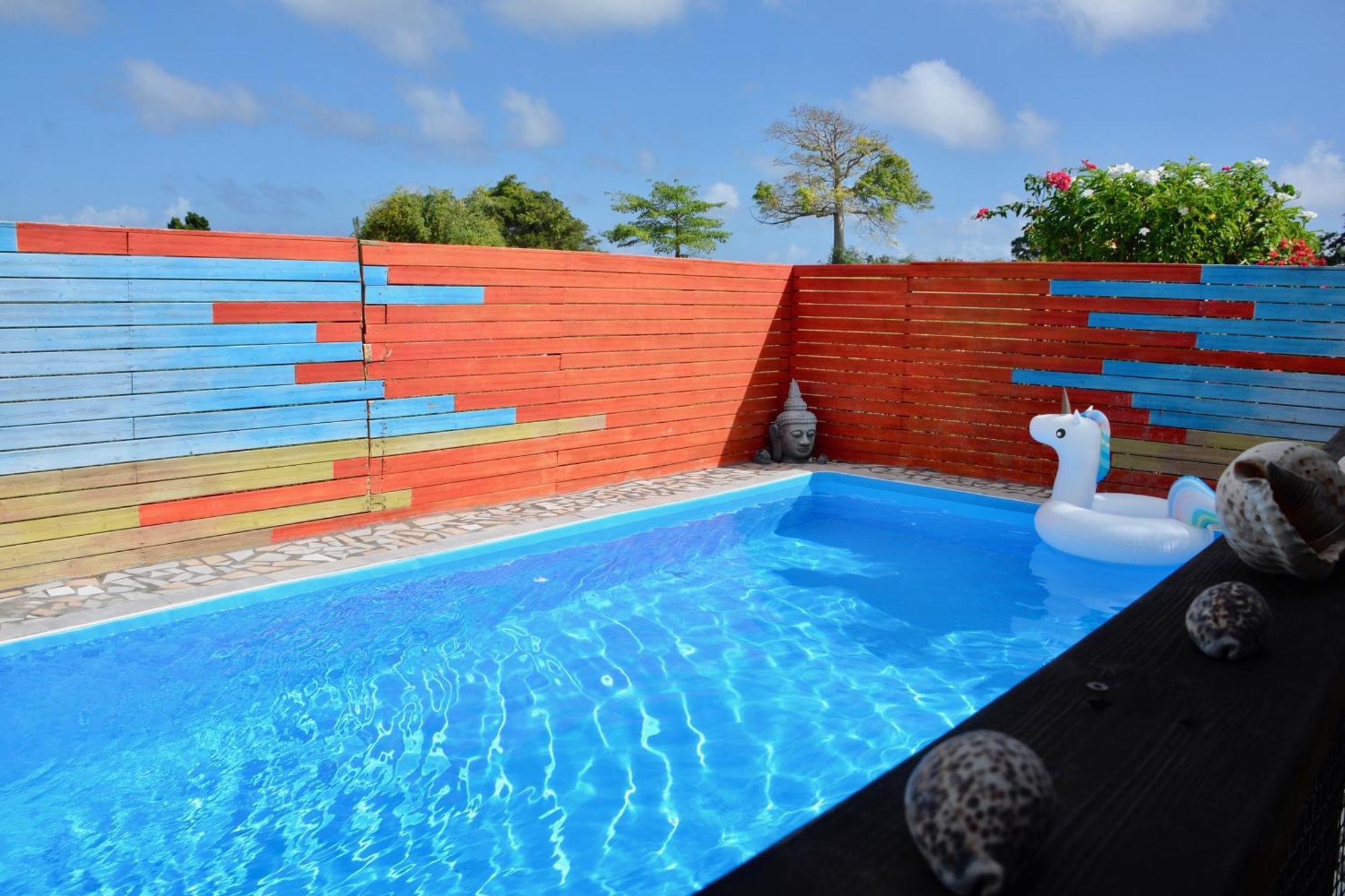 Bungalow La Perle - Jacuzzi - Piscine Saint-Francois  Buitenkant foto