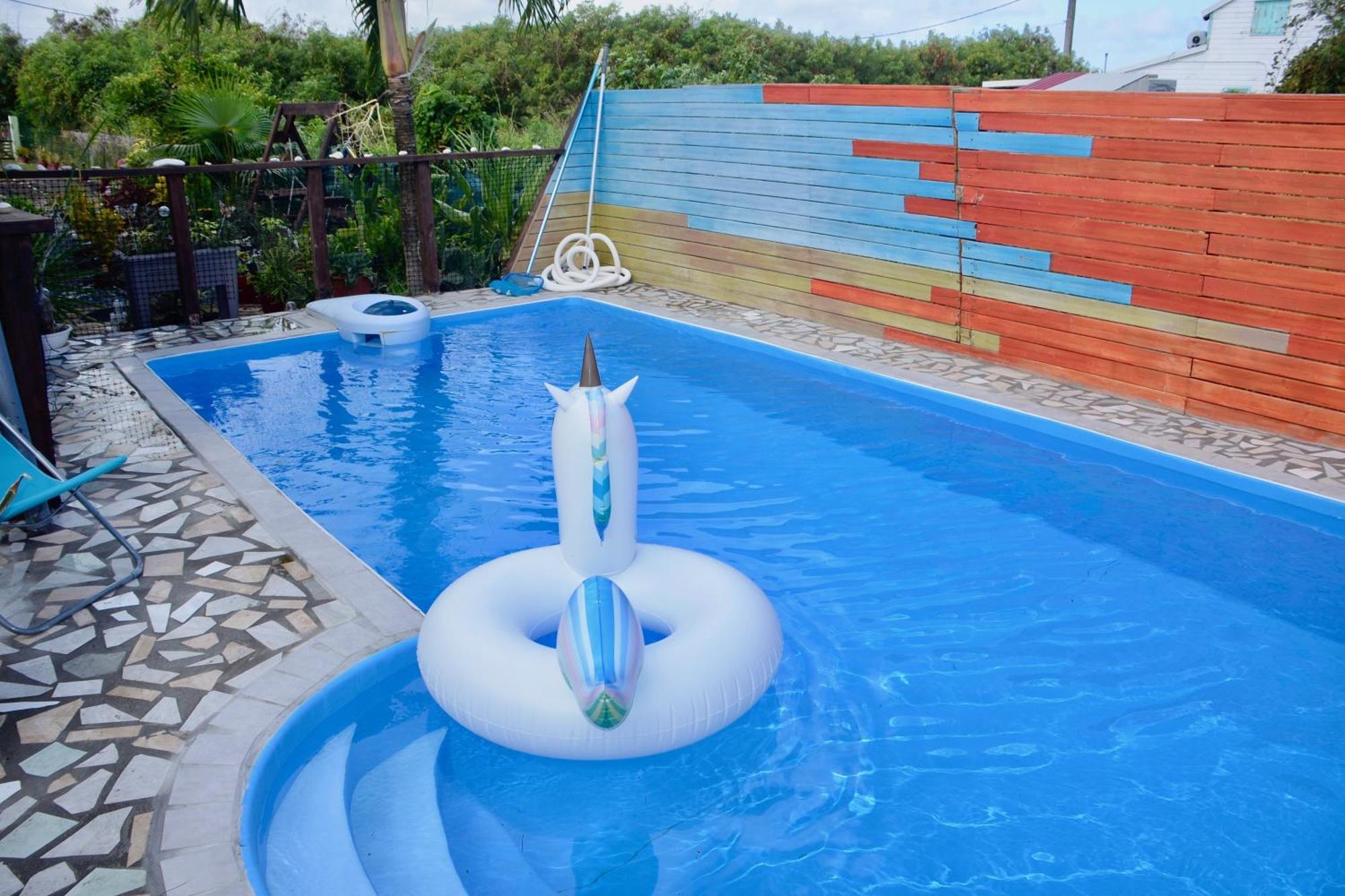 Bungalow La Perle - Jacuzzi - Piscine Saint-Francois  Buitenkant foto