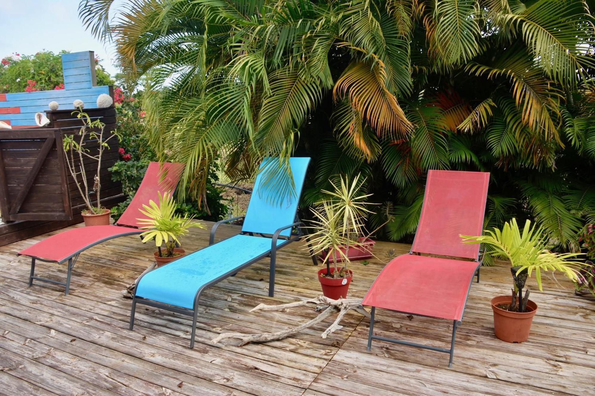 Bungalow La Perle - Jacuzzi - Piscine Saint-Francois  Buitenkant foto